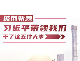 披荊斬棘！習近平帶領(lǐng)我們干了這五件大事