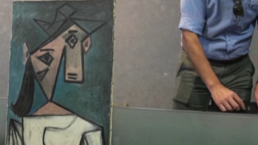 失而復(fù)得！希臘警方尋回9年前失竊的畢加索畫作