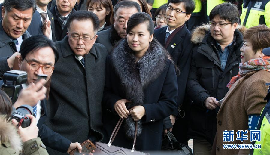 (國際)(6)朝鮮藝術(shù)演出考察團(tuán)抵韓進(jìn)行踩點(diǎn)