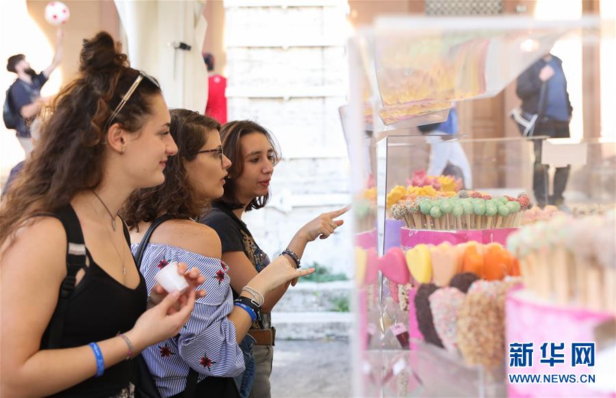 （國(guó)際）（3）&ldquo;歐洲巧克力節(jié)&rdquo;在意大利佩魯賈開幕