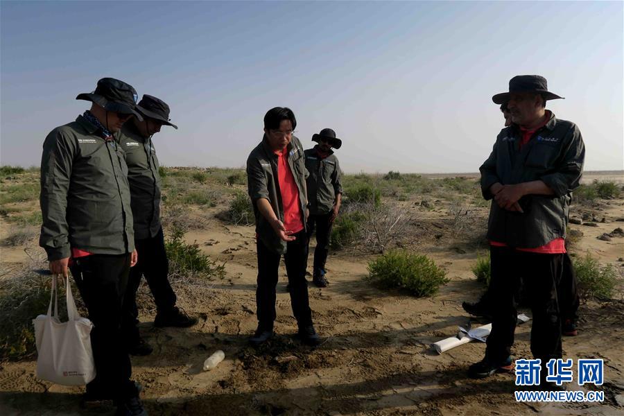 (國際·圖文互動)(3)中沙聯(lián)合考古隊開展對沙特塞林港第二次考古發(fā)掘