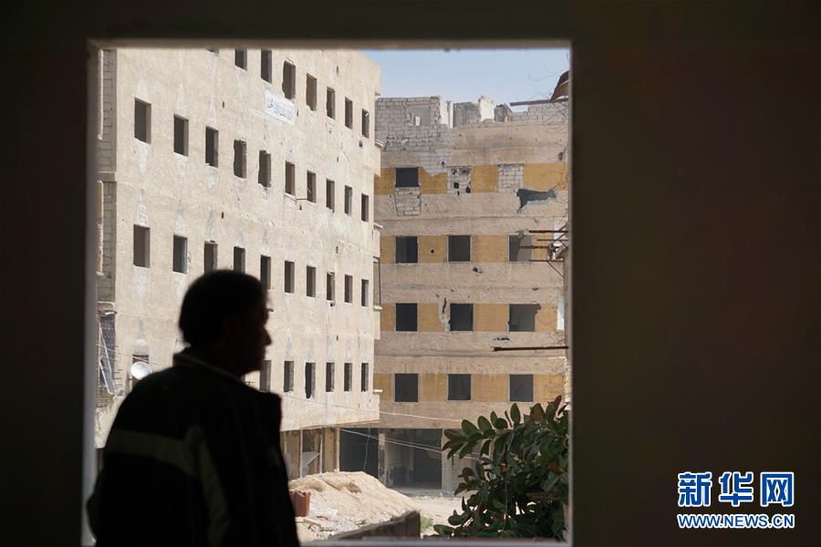 （國際&middot;圖文互動(dòng)）（3）通訊：敘利亞危機(jī)爆發(fā)8周年：廢墟中&ldquo;療傷&rdquo;的東古塔