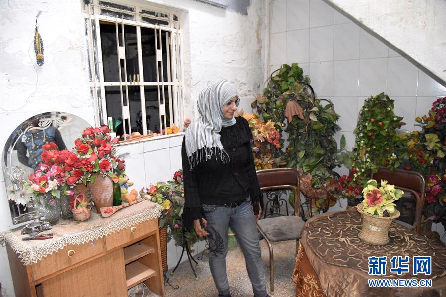 （國際&middot;圖文互動）（9）通訊：敘利亞危機(jī)爆發(fā)8周年：廢墟中&ldquo;療傷&rdquo;的東古塔