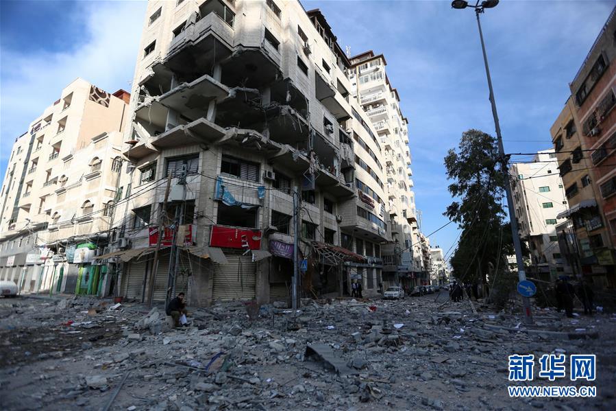 (國(guó)際)(5)巴勒斯坦總統(tǒng)譴責(zé)以色列對(duì)加沙地帶“侵略升級(jí)”