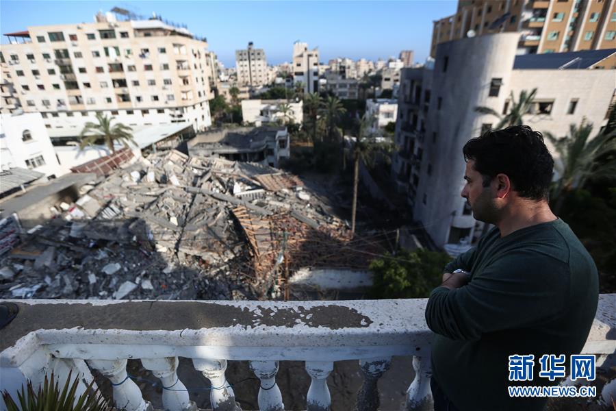 (國(guó)際)(8)巴勒斯坦總統(tǒng)譴責(zé)以色列對(duì)加沙地帶“侵略升級(jí)”