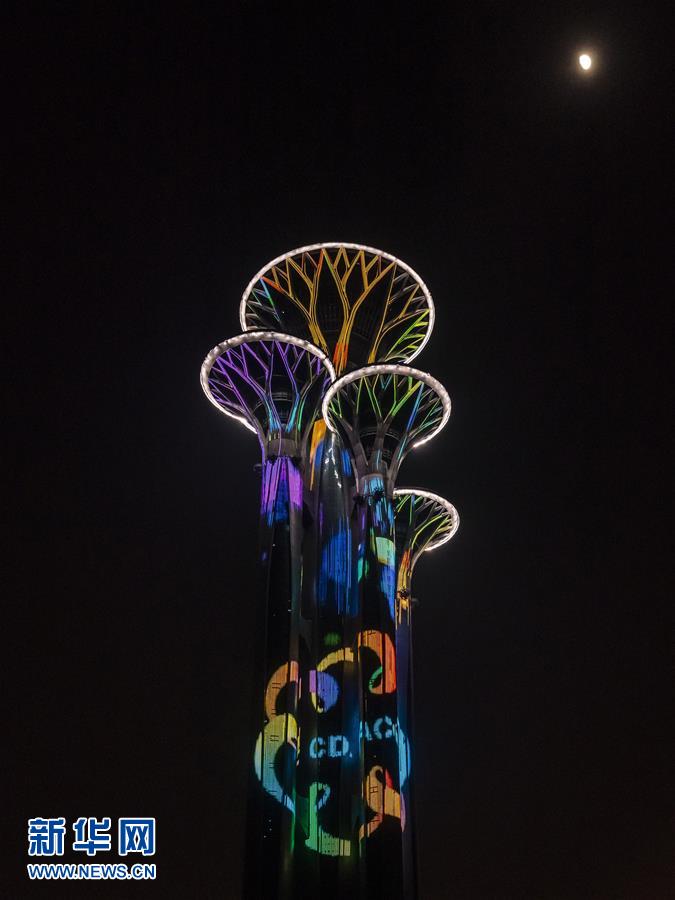 （亞洲文明對話大會(huì)）（10）&ldquo;空間光影秀&rdquo;迎盛會(huì)