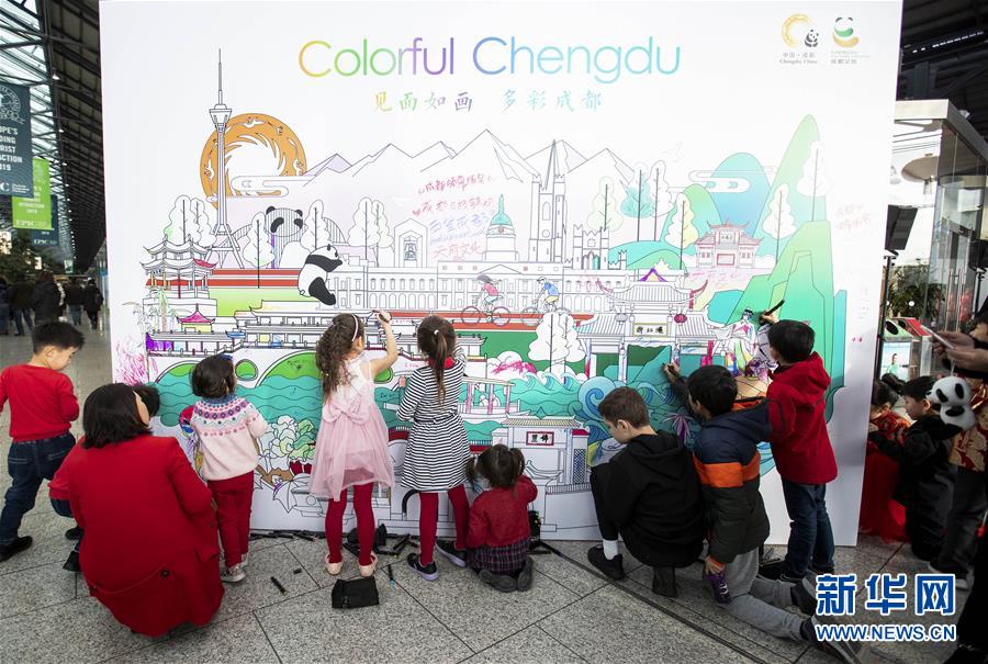 (國(guó)際·圖文互動(dòng))(3)歡樂(lè)春節(jié)“這里是成都”啟動(dòng)儀式在都柏林舉行