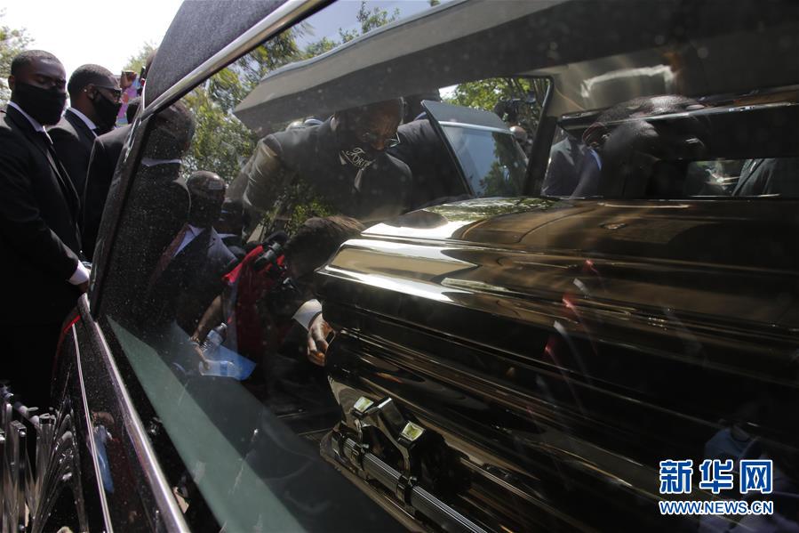 (國際)(1)弗洛伊德葬禮在美國休斯敦舉行