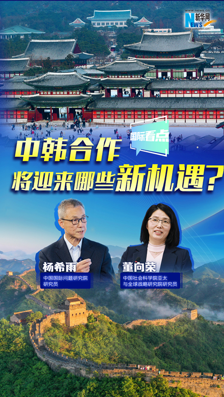 新華網(wǎng)國際看點｜中韓合作將迎來哪些新機遇？