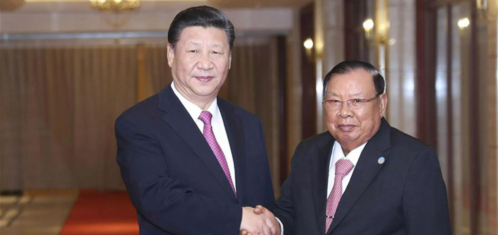 習近平再次會見老撾人民革命黨中央委員會總書記、國家主席本揚