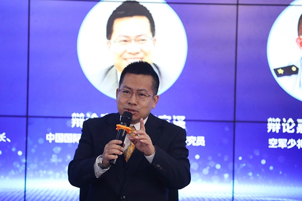 中國(guó)國(guó)際問題研究院常務(wù)副院長(zhǎng)、研究員阮宗澤在發(fā)言