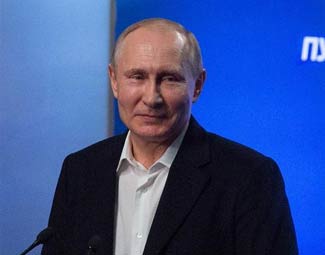 &ldquo;強大的總統(tǒng)，強大的俄羅斯&rdquo;