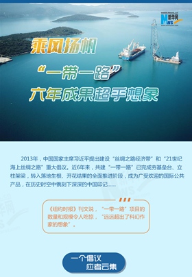 乘風(fēng)揚(yáng)帆！&ldquo;一帶一路&rdquo;六年成果超乎想象