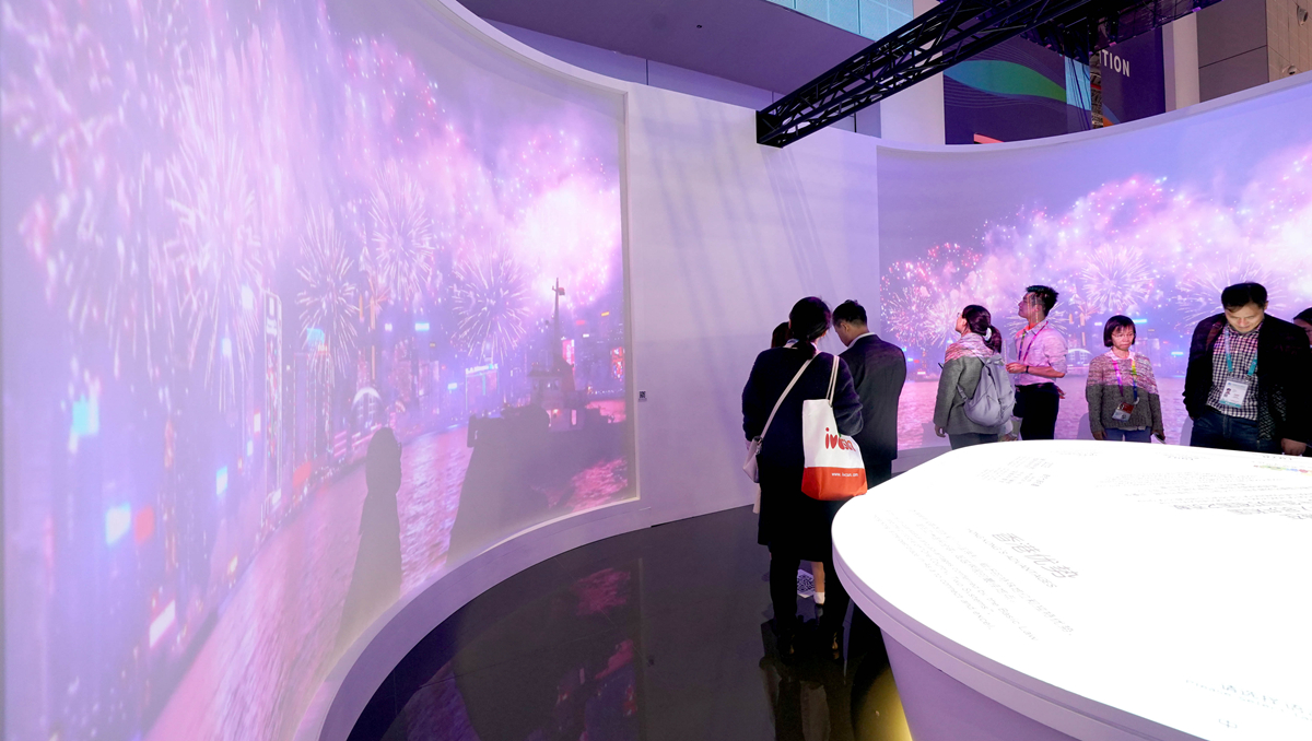 探訪中國館臺灣、澳門和香港展區(qū)