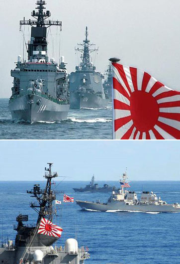 日本已進入戰(zhàn)爭氣氛？